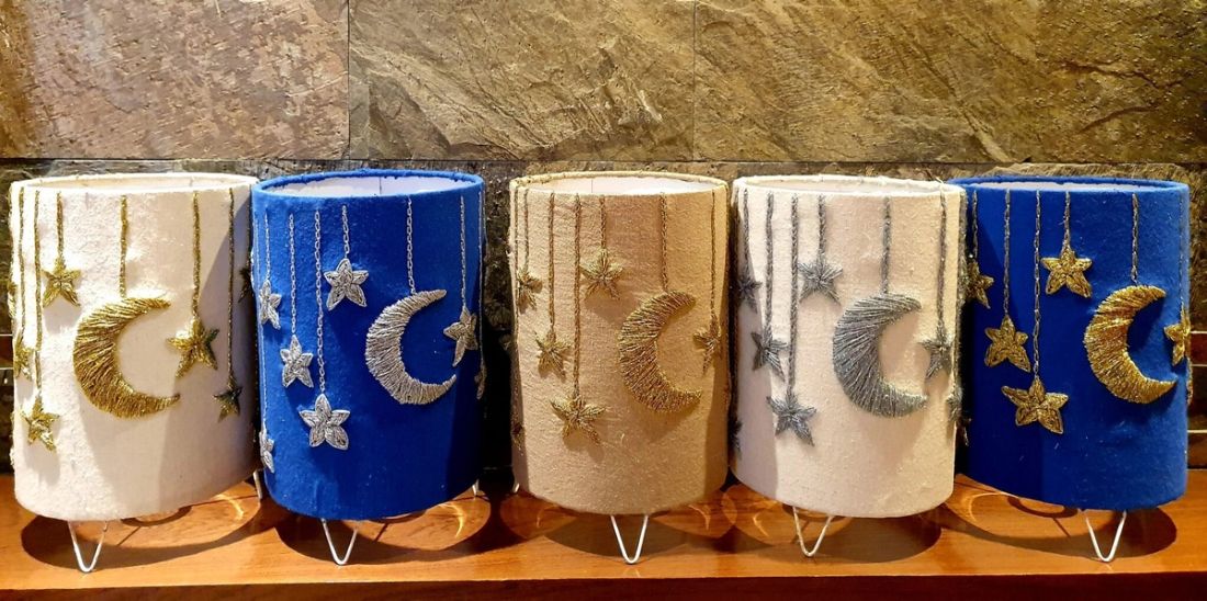 معلّقة — Fanoos Ramadan Stars — Wall Hanging — Fanoos Ramadan Stars (1)