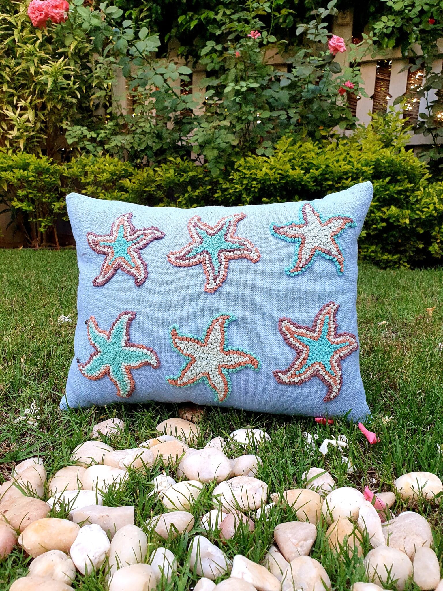 Light Blue 6 Sea Stars — Light Blue 6 Sea Stars