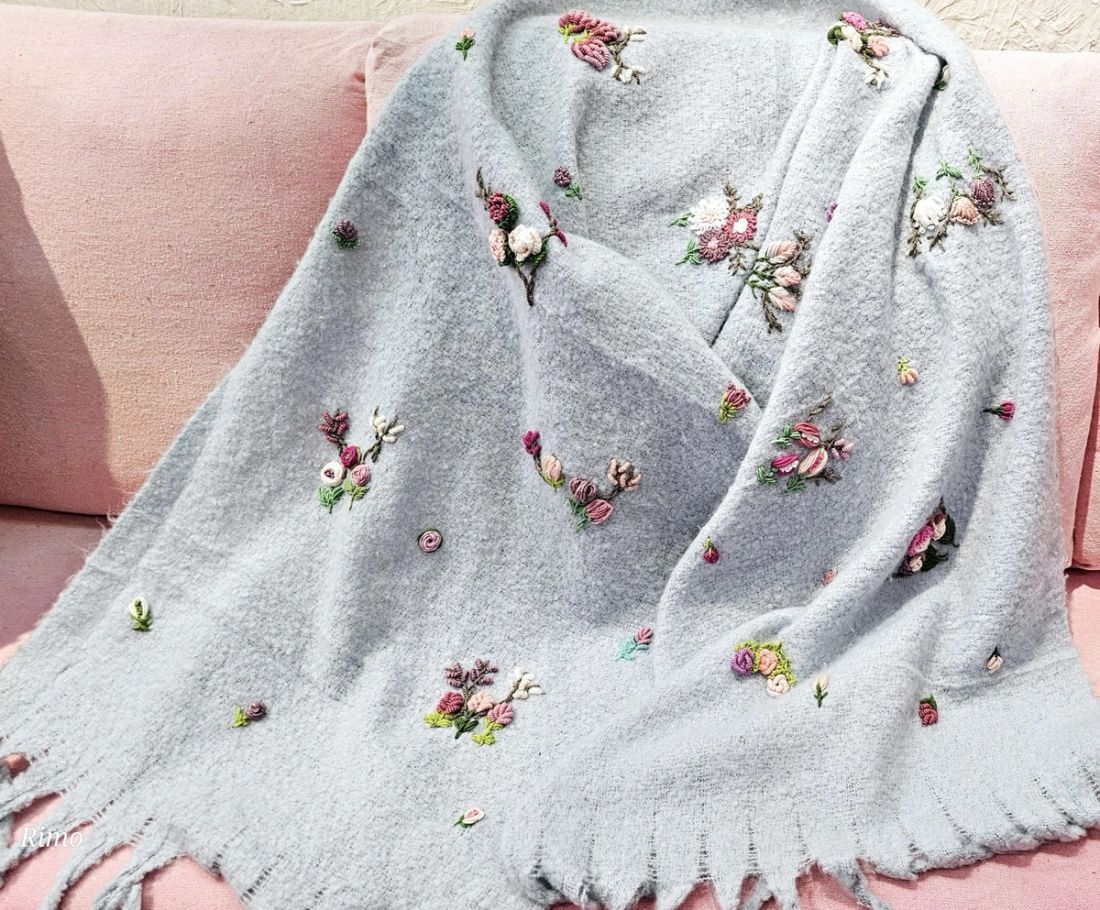 شال — Random Fairy Flowers — Shawl — Random Fairy Flowers (4)