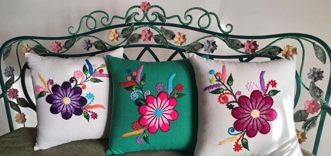 وسادة — 1 Round Flower — Cushion — 1 Round Flower (2)