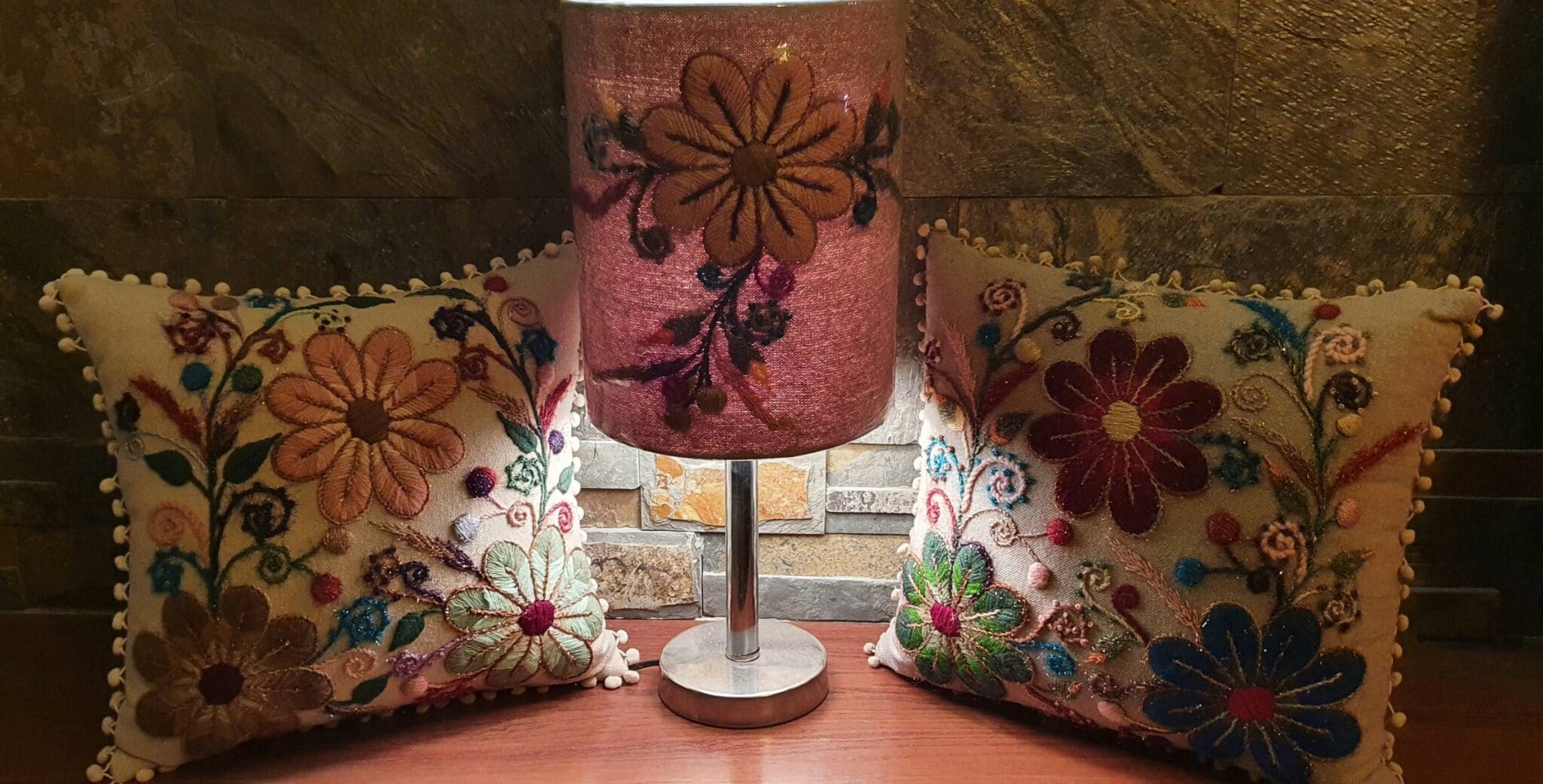 أباجورة — بيج كلاسيك — Side Lamp — Beige Classic