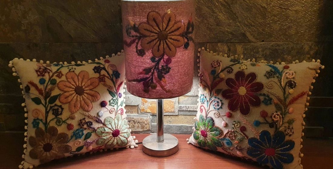 أباجورة — بيج كلاسيك — Side Lamp — Beige Classic (1)