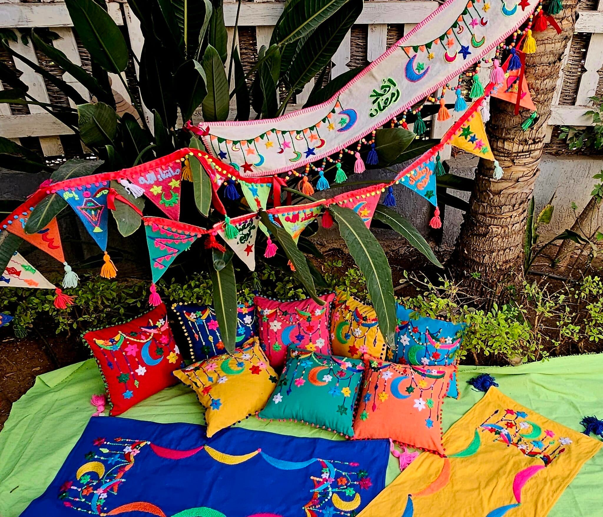 مفرش — Colorful Zenet Ramadan — Runner — Colorful Zenet Ramadan