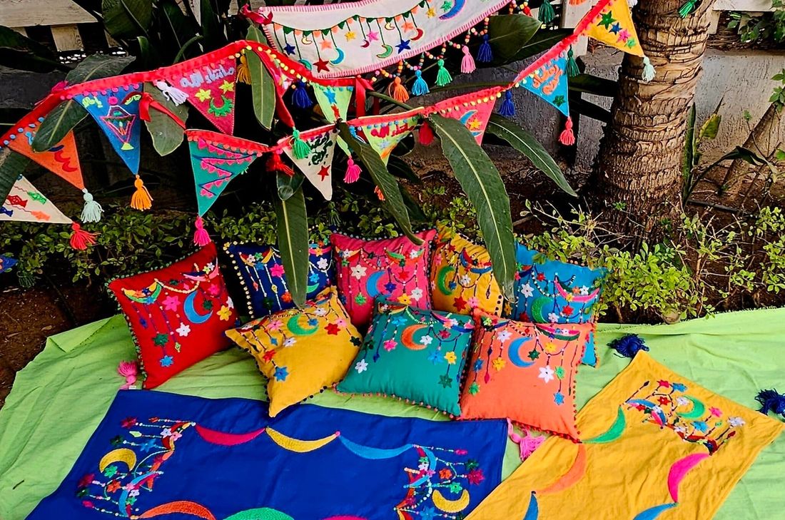 مفرش — زينة رمضان — Runner — Ramadan Decoration (1)