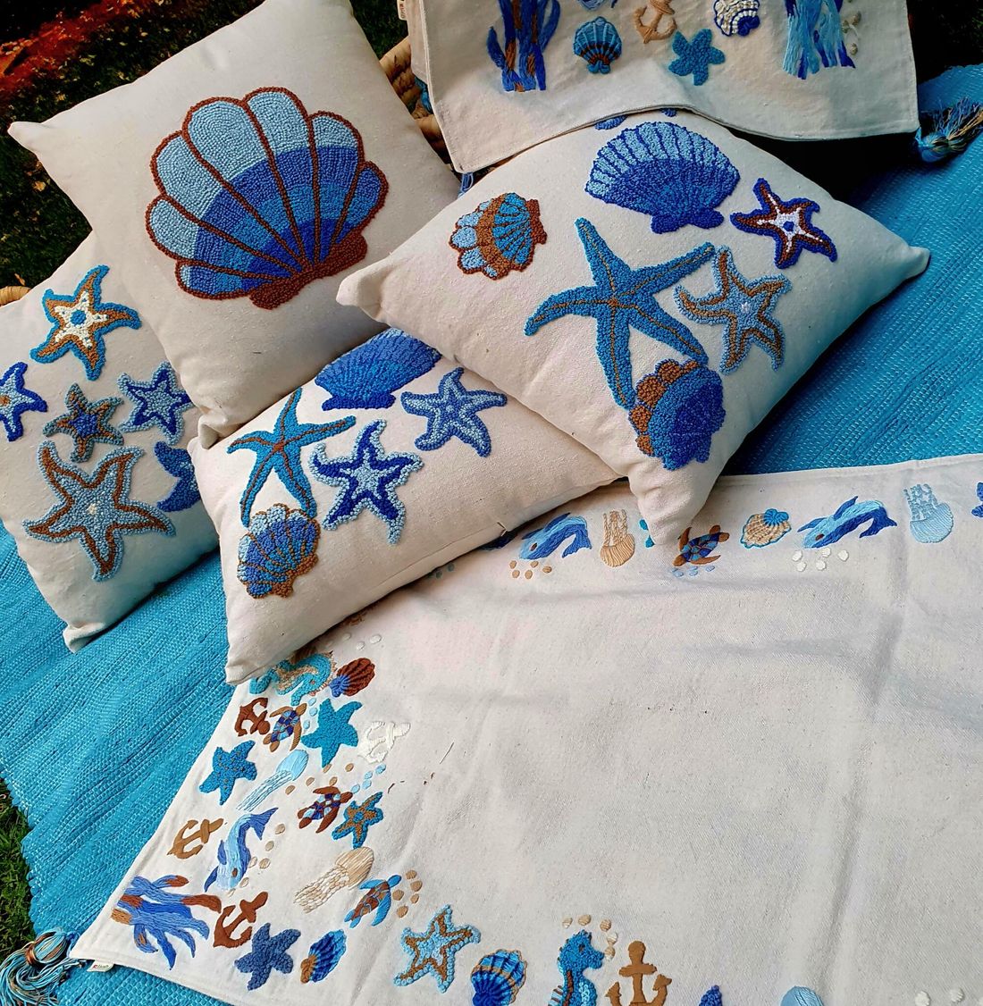 وسادة — Yellow Summer Collection Square — Cushion — Yellow Summer Collection Square (8)