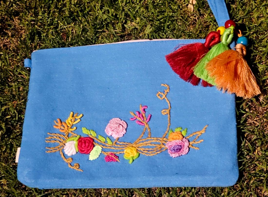 شنطة - ورود 2 — Clutch - Flowery 2 (7)