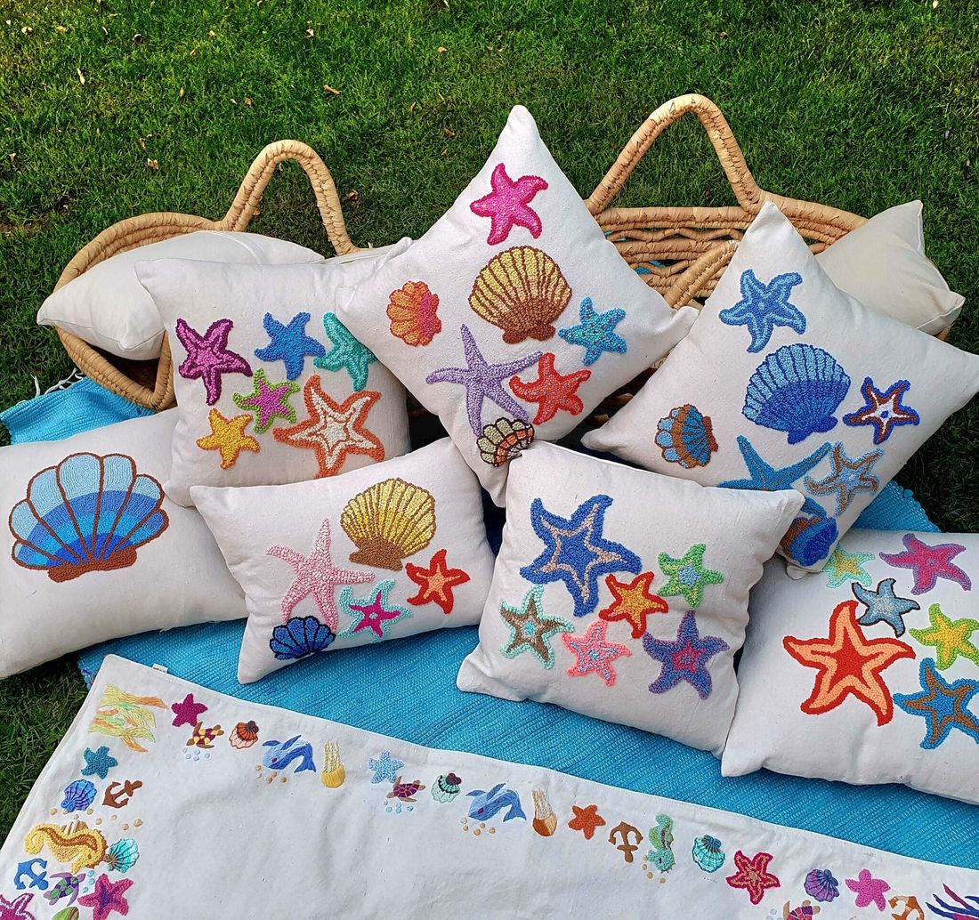 وسادة — Bright Colors Beach Collection — Cushion — Bright Colors Beach Collection (4)