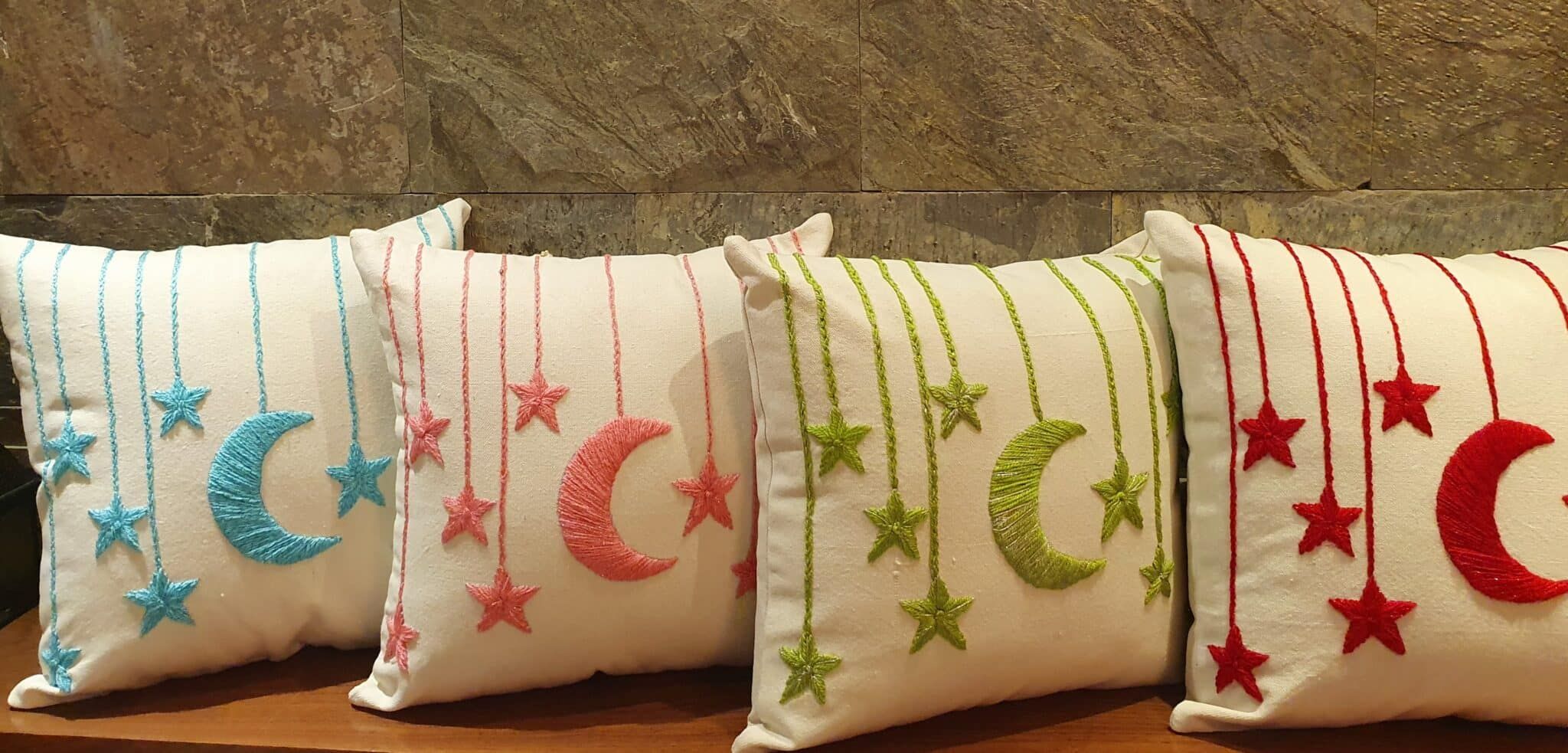 Helal And Stars Colors Square Size — Helal And Stars Colors Square Size