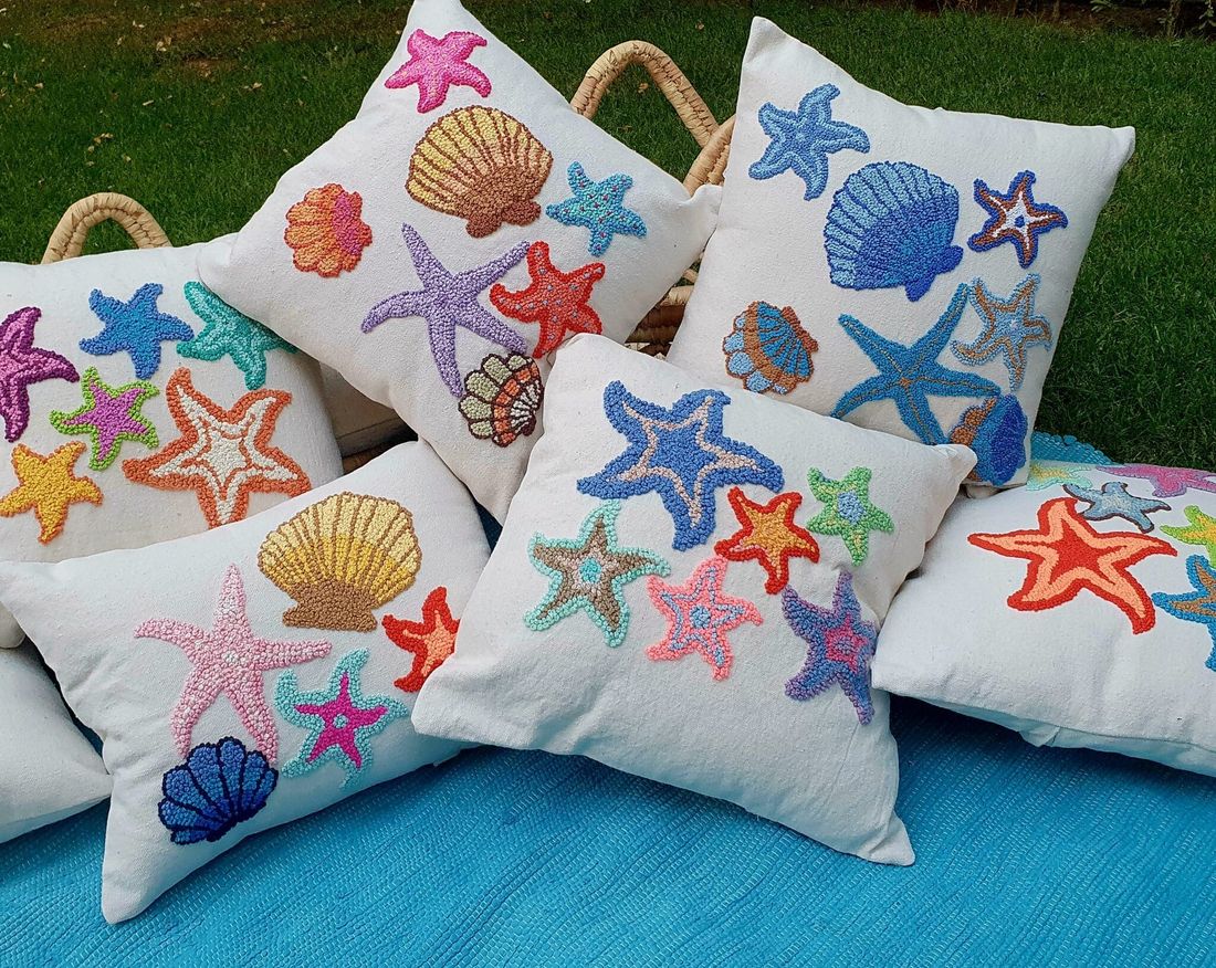 وسادة — Bright Colors Beach Collection — Cushion — Bright Colors Beach Collection (2)
