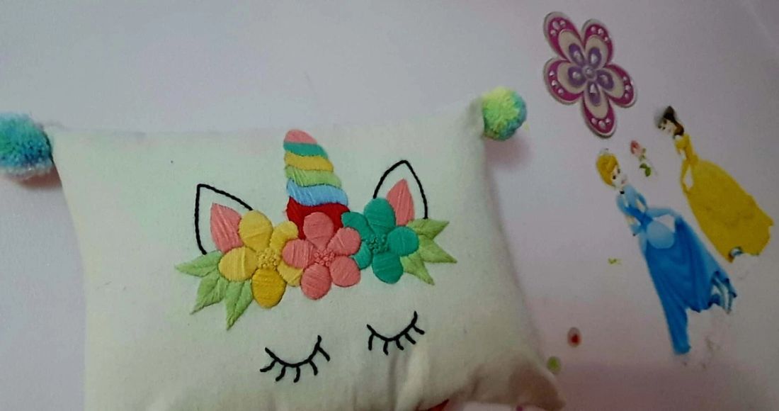 وسادة — وحيد القرن نايم — Cushion - Sleepy Unicorn (3)