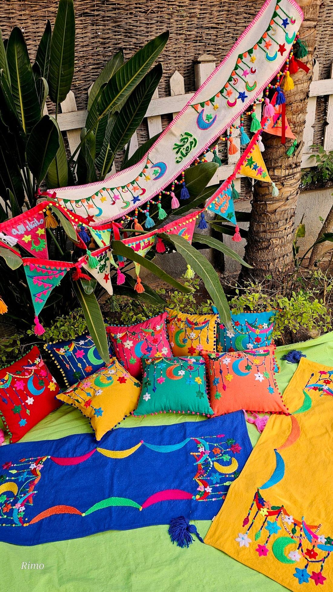 وسادة — Colorful Zenet Ramadan — Cushion — Colorful Zenet Ramadan (4)