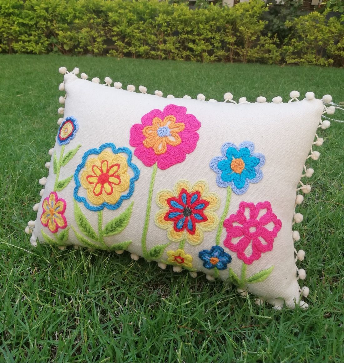 وسادة — Spring Flowers Design — Cushion — Spring Flowers Design (2)