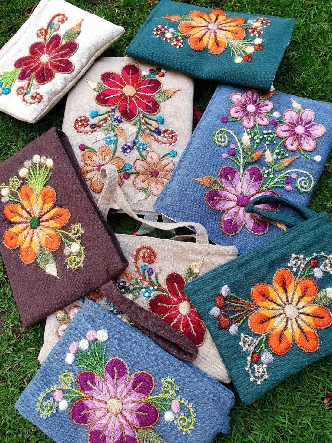 غلاف كتاب - ورود هاندميد - متوسط — Book Cover  - Flowers Handmade - Medium (8)