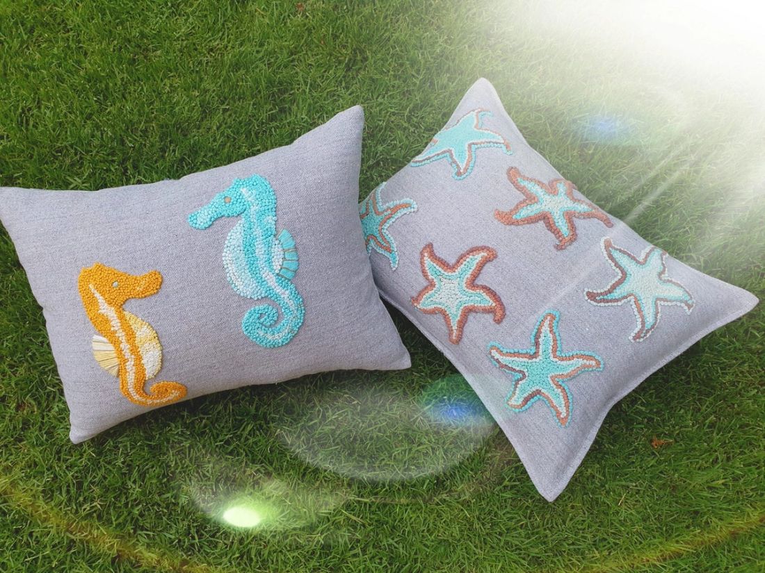 وسادة — Seahorse — Cushion — Seahorse (2)
