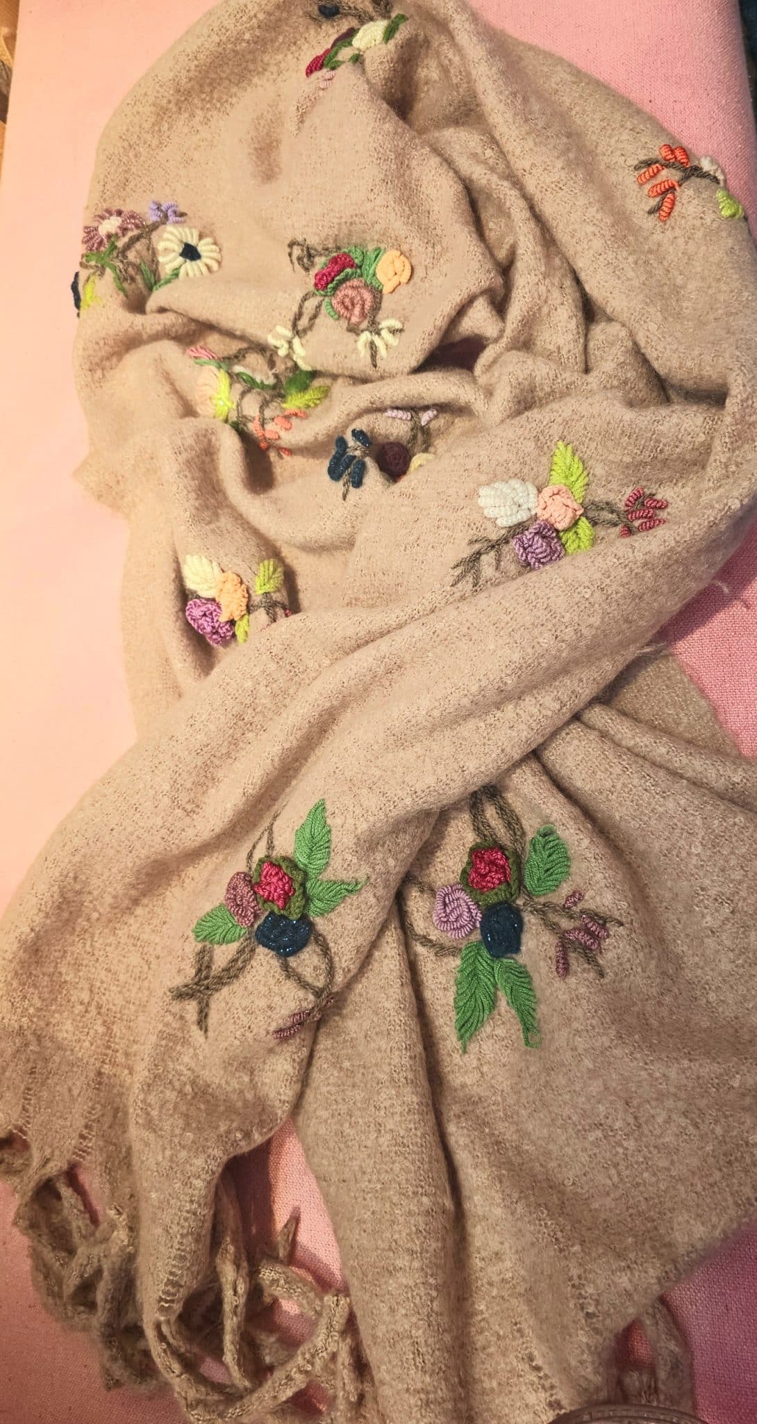 شال — Random Fairy Flowers — Shawl — Random Fairy Flowers