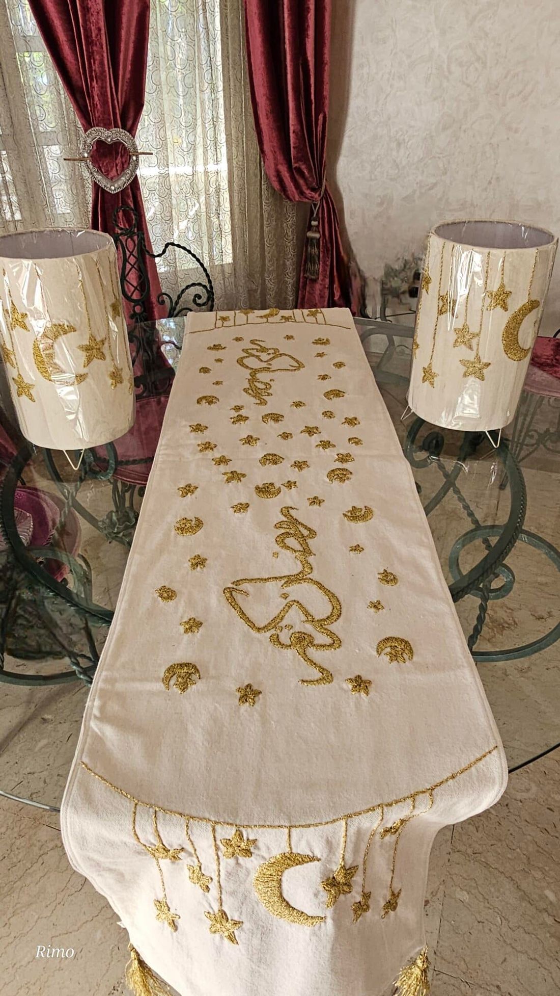 مفرش — Ramadan Stars Long — Runner — Ramadan Stars Long (4)