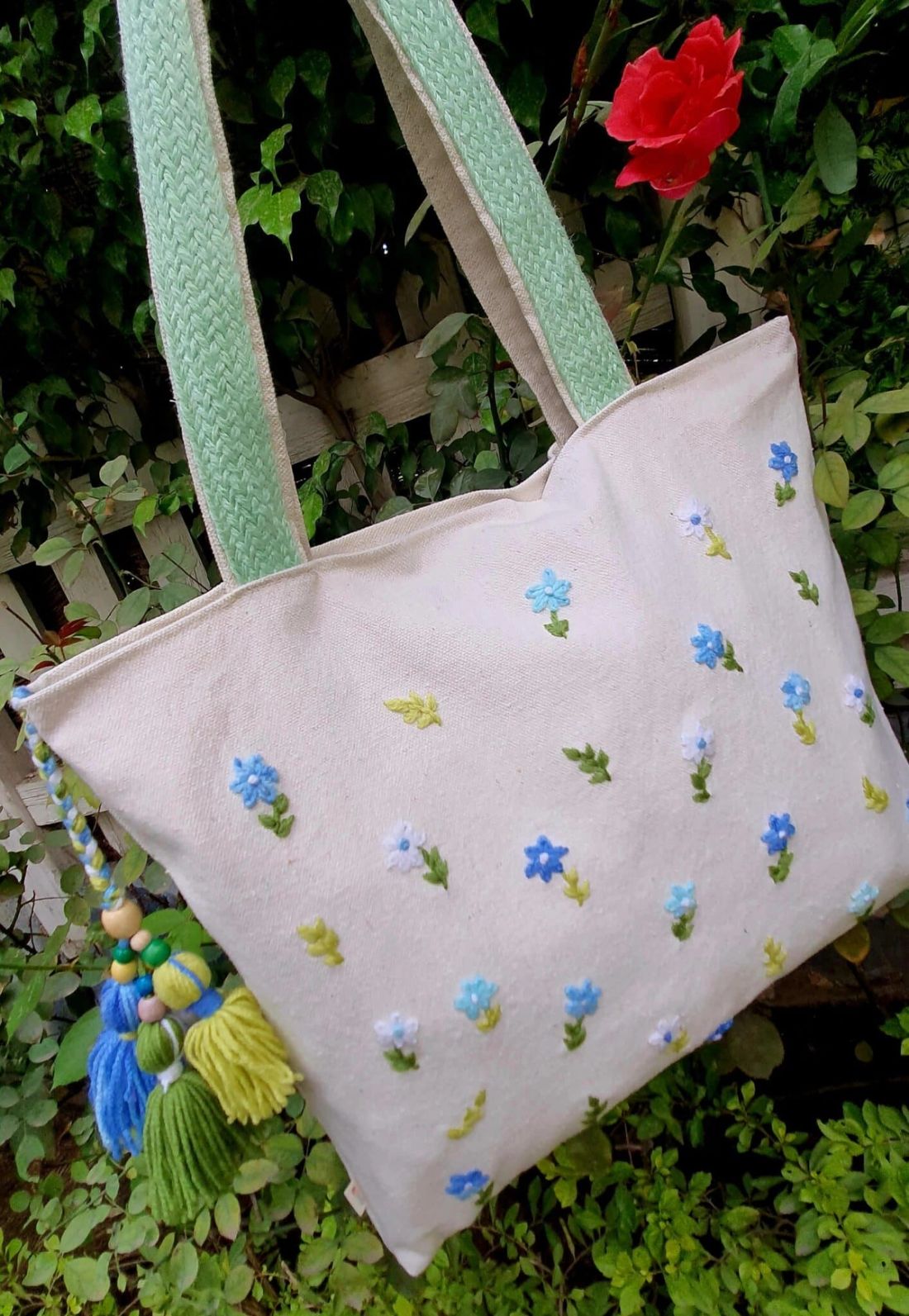 شنطة — ليزي ديزي — Tote Bag — Lazy Daisy (1)
