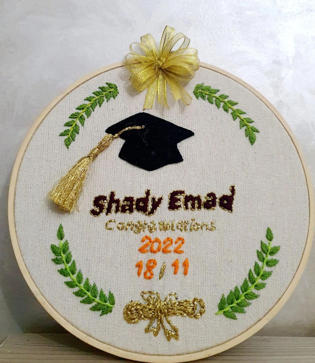 تابلوه - هدية التخرج  — Gift Tableau - Graduation Cap  (2)