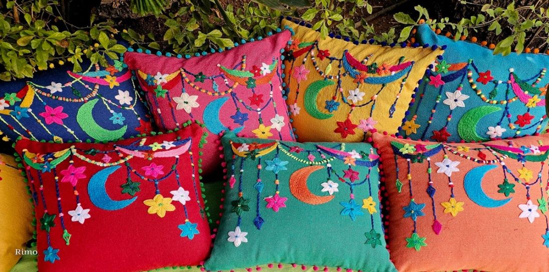 وسادة — Colorful Zenet Ramadan — Cushion — Colorful Zenet Ramadan (3)