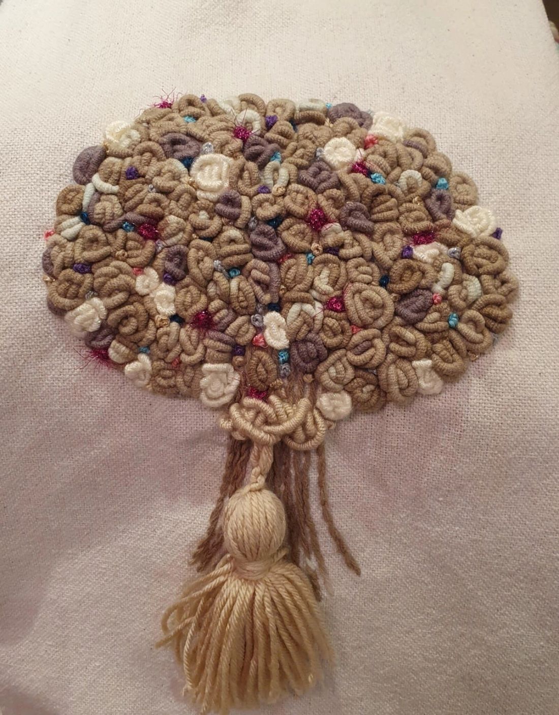 وسادة — Tree With Tassels — Cushion — Tree With Tassels (2)