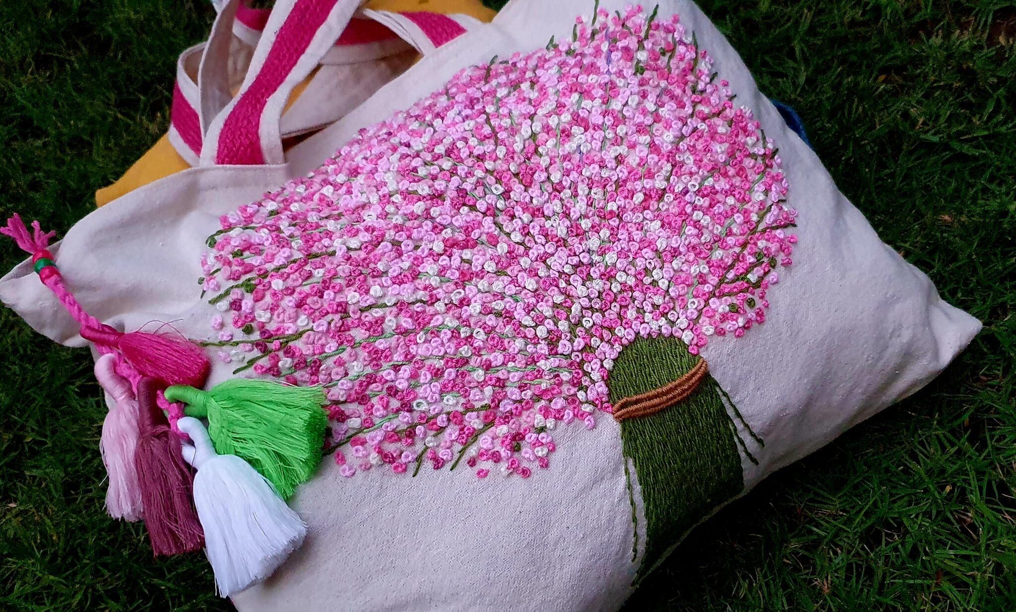 شنطة — Big Rose Pouqet — Bag — Big Rose Pouqet