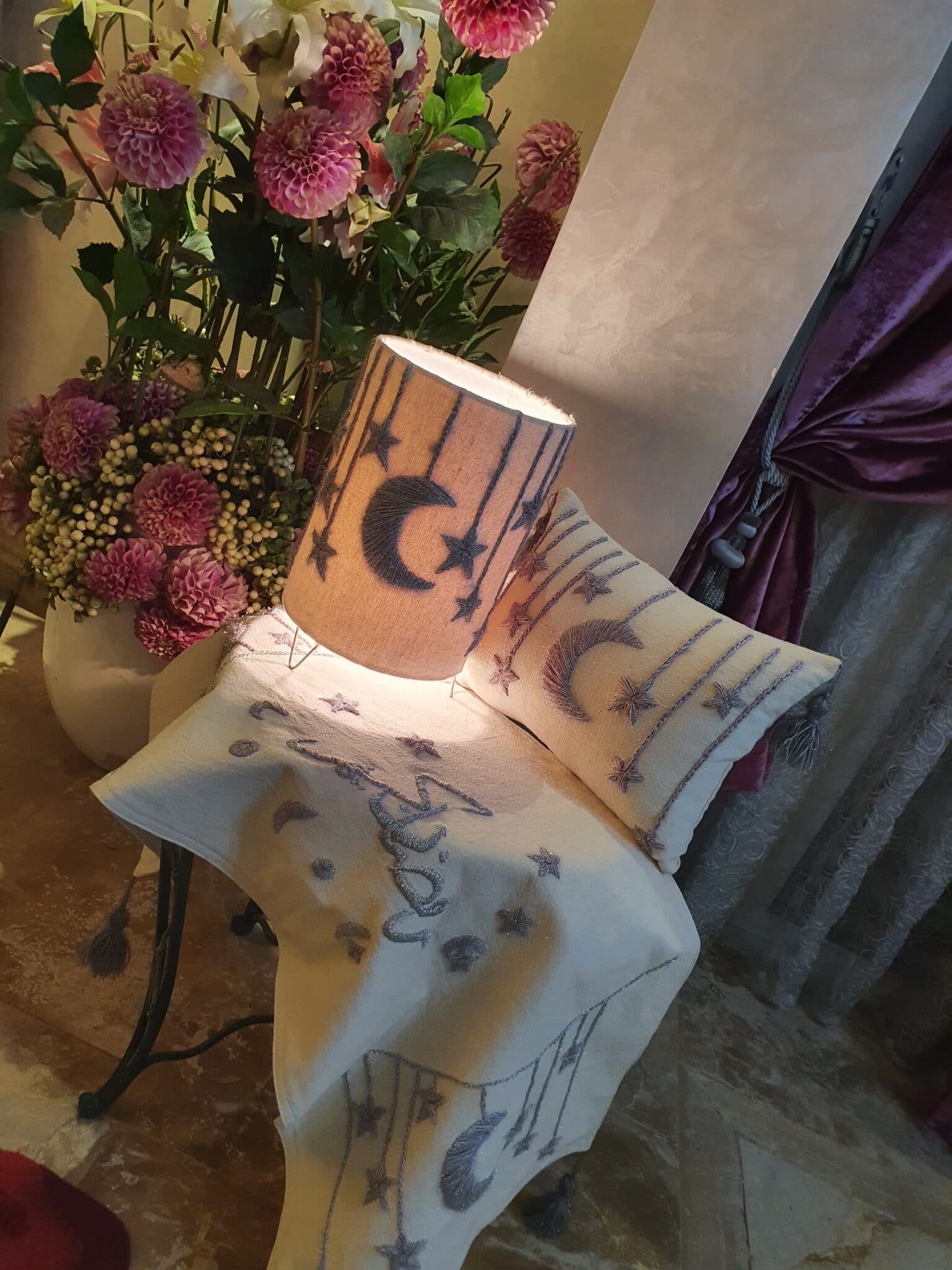 وسادة — Ramadan Stars Off-White — Cushion — Ramadan Stars Off-White