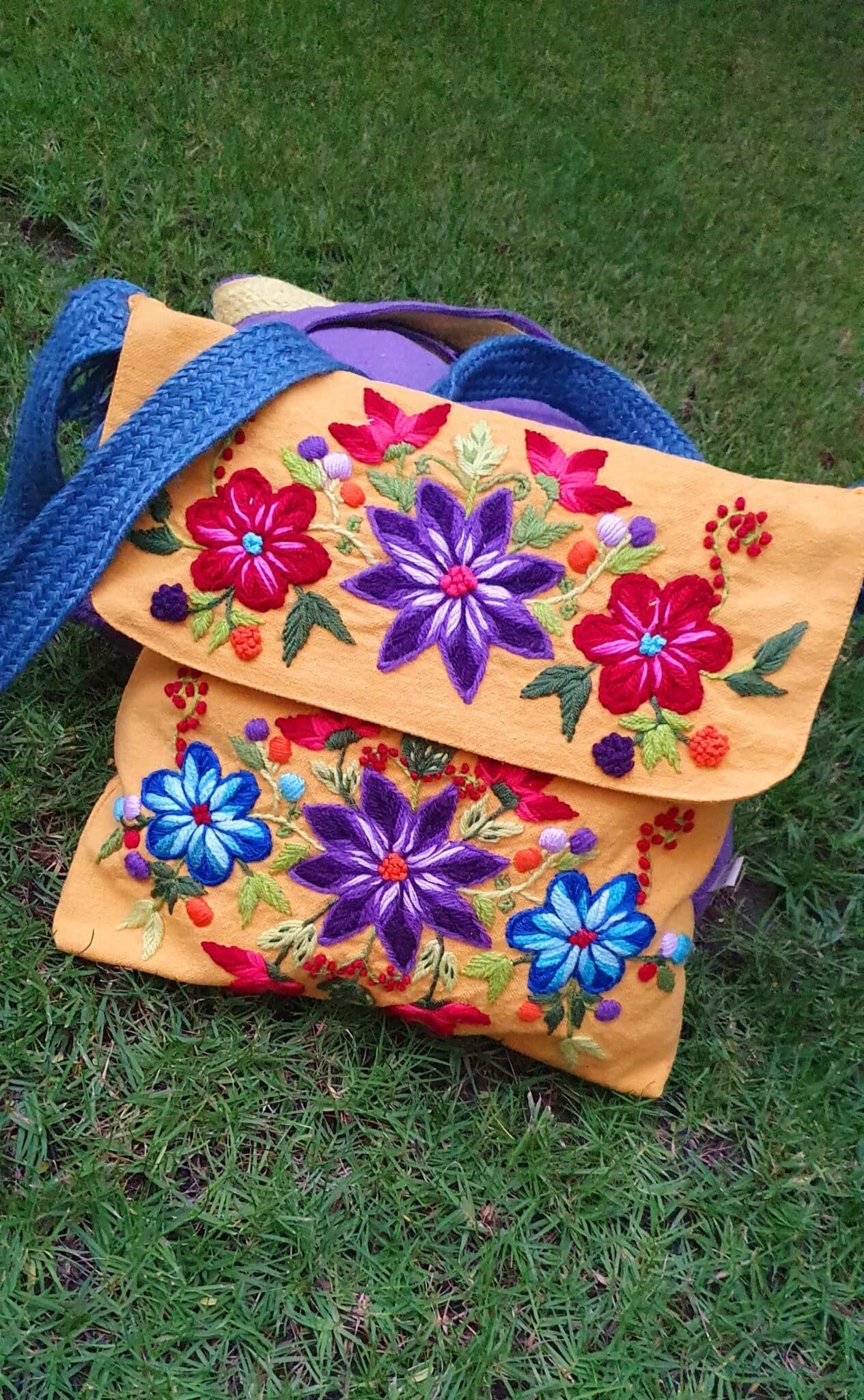شنطة — Yellow Barazillian Cross — Bag — Yellow Barazillian Cross