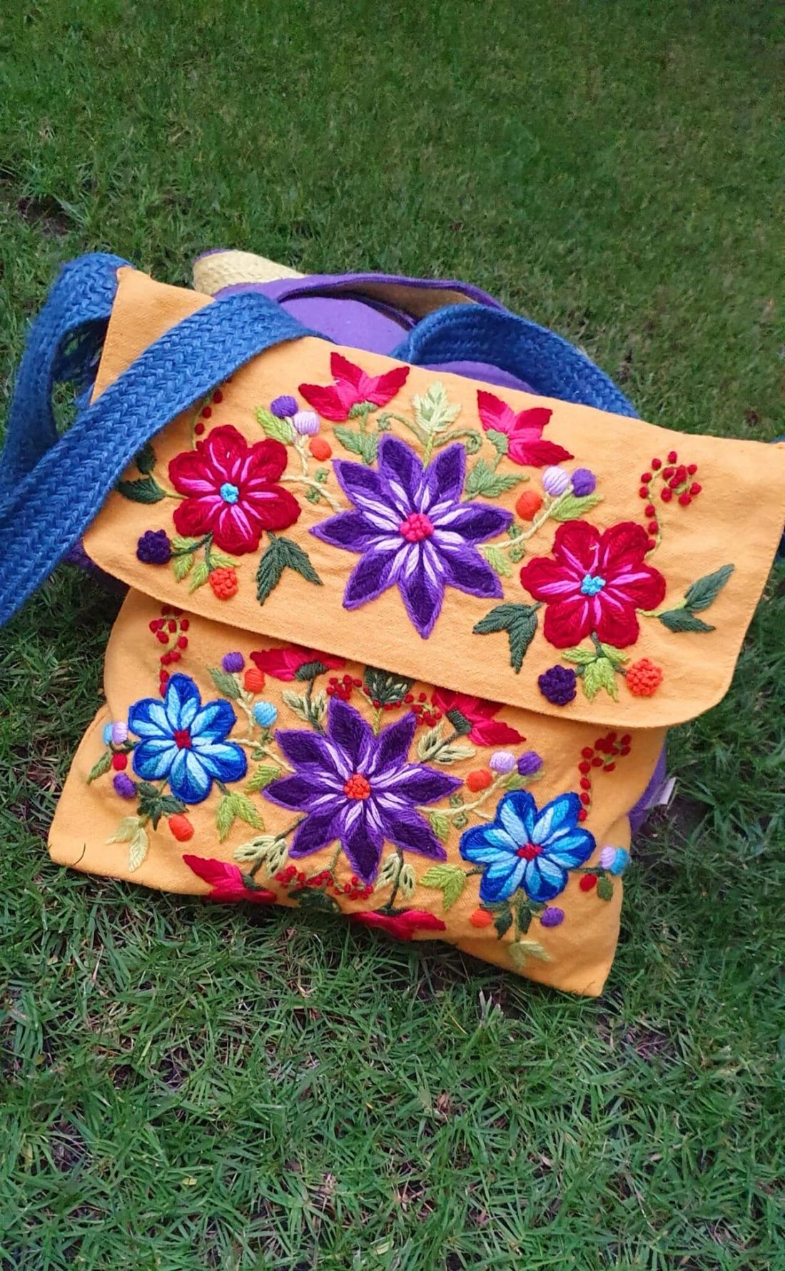 شنطة — Yellow Barazillian Cross — Bag — Yellow Barazillian Cross (1)