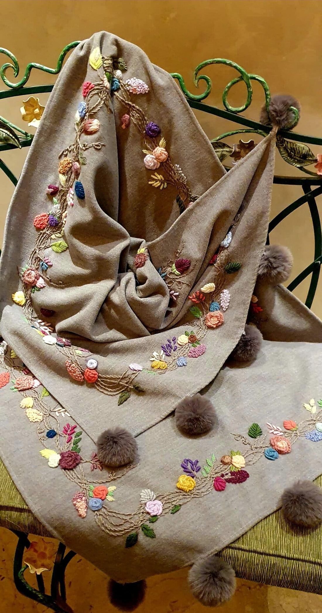 شال — Fairy Design — Shawl — Fairy Design (3)