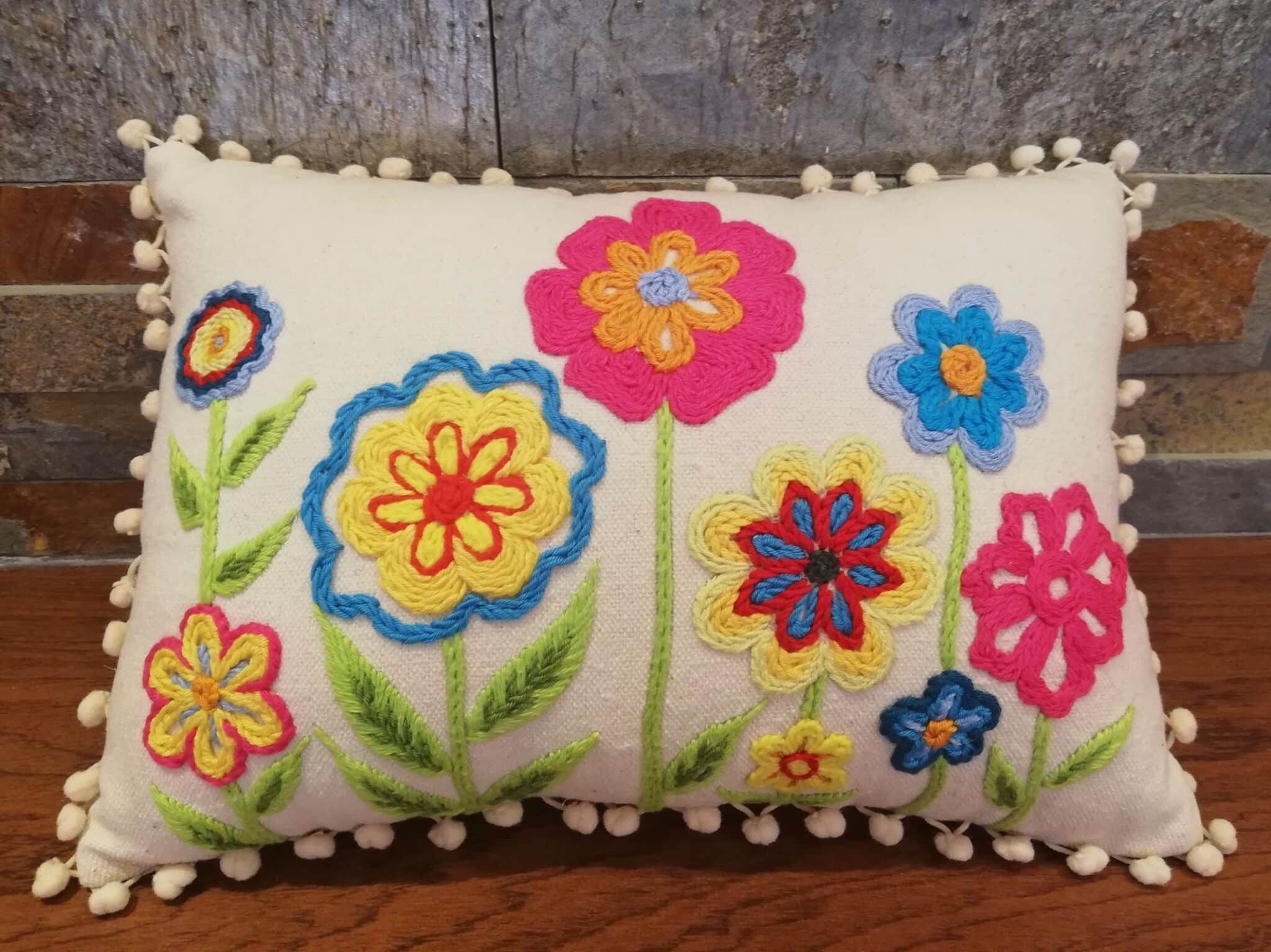 وسادة — Spring Flowers Design — Cushion — Spring Flowers Design