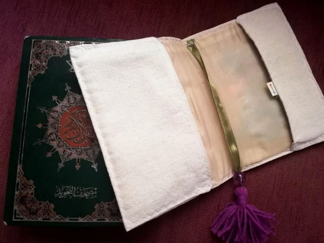 غلاف كتاب - ورود هاندميد - متوسط — Book Cover - Flowers Handmade - Medium (2)