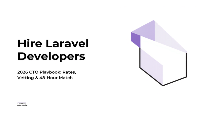Hire Laravel Developers — 2026 rate card and hiring playbook by Witarist