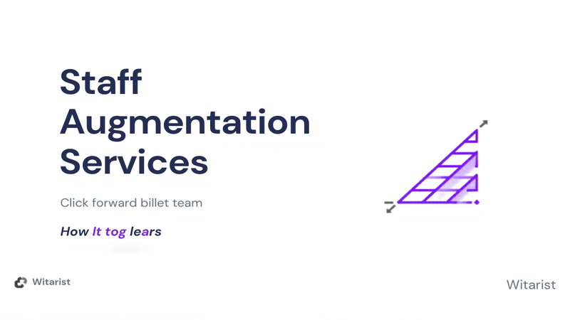Staff augmentation services hero — pre-vetted Witarist developers plug into client engineering teams in 48 hours