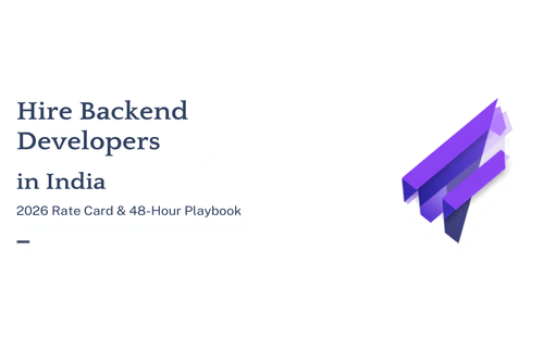 Hire backend developers in India 2026 — Witarist rate card and 48-hour hiring playbook hero