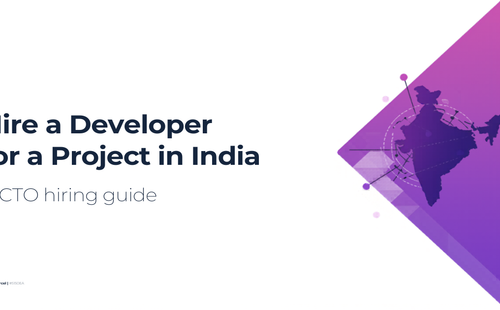 Hire a developer for a project in India - Witarist 2026 CTO playbook hero