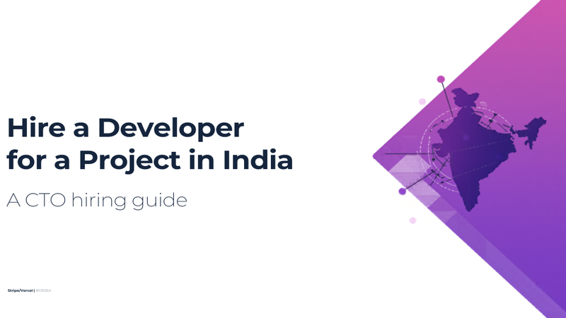 Hire a developer for a project in India - Witarist 2026 CTO playbook hero