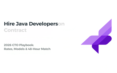 Hire Java Developers on Contract — 2026 CTO hiring guide with rate cards and hiring model comparison by Witarist