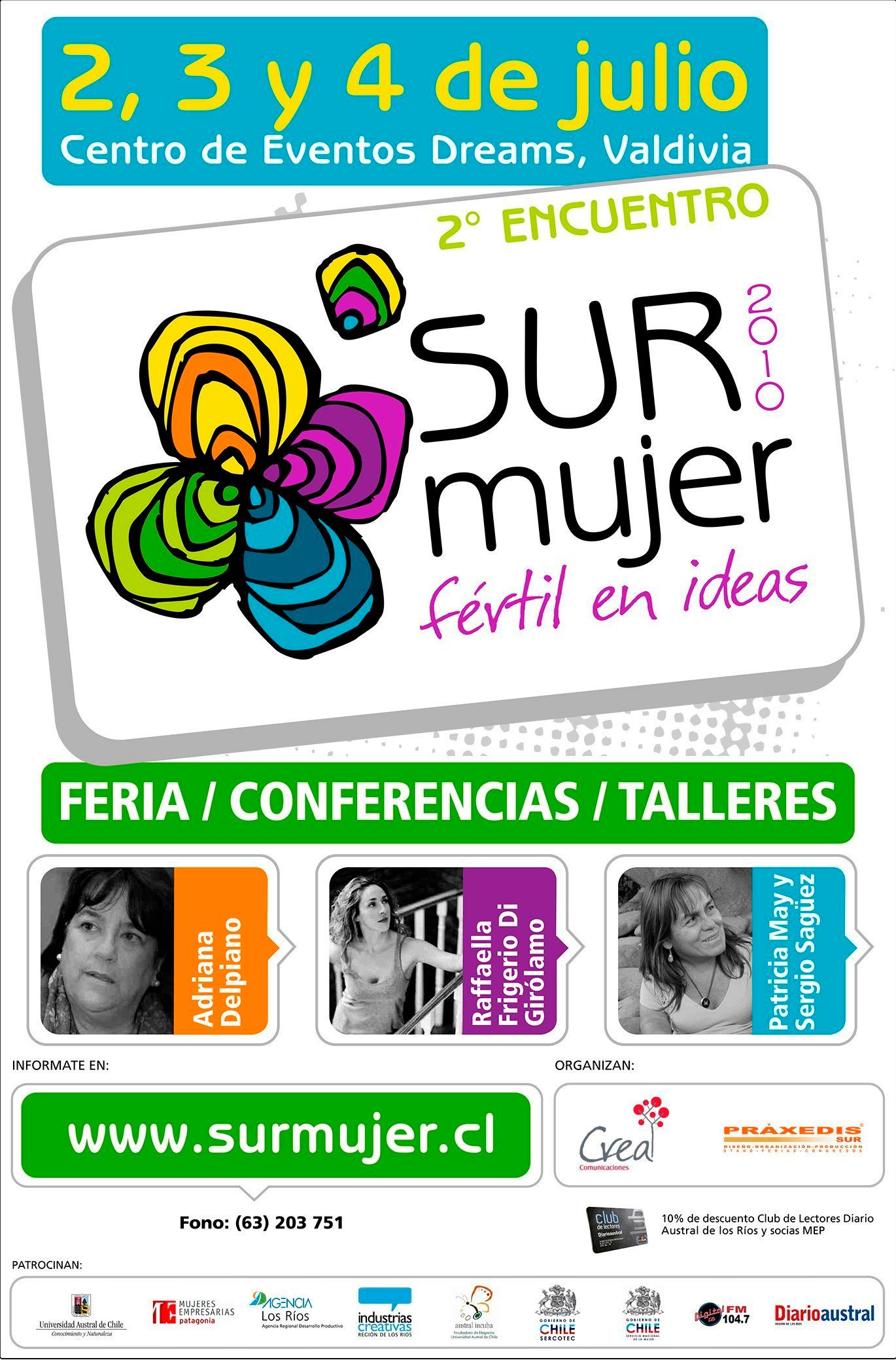 Afiche Sur Mujer 2010