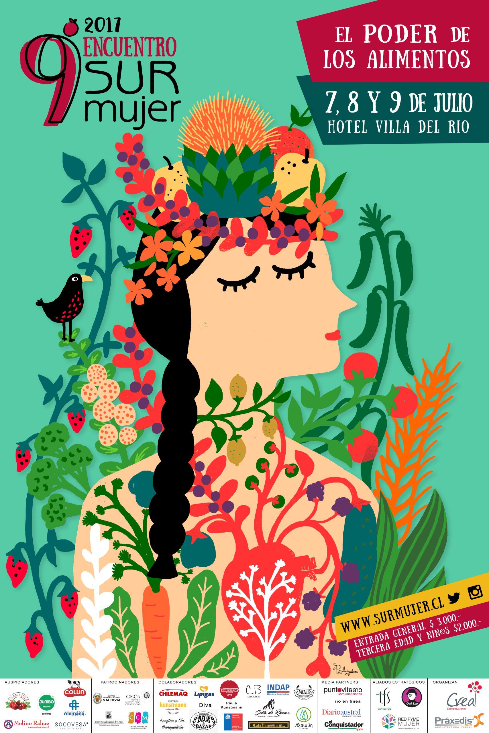 Afiche Sur Mujer 2017
