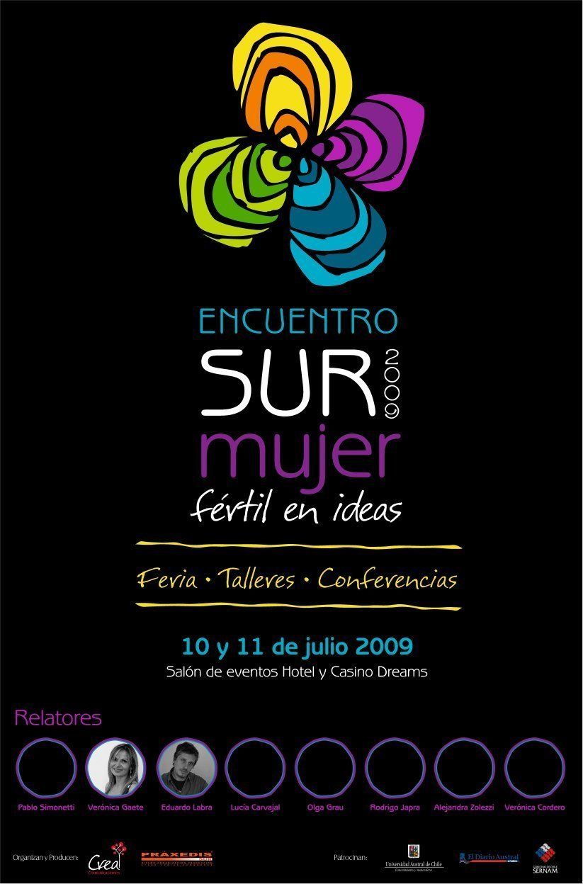 Afiche Sur Mujer 2009