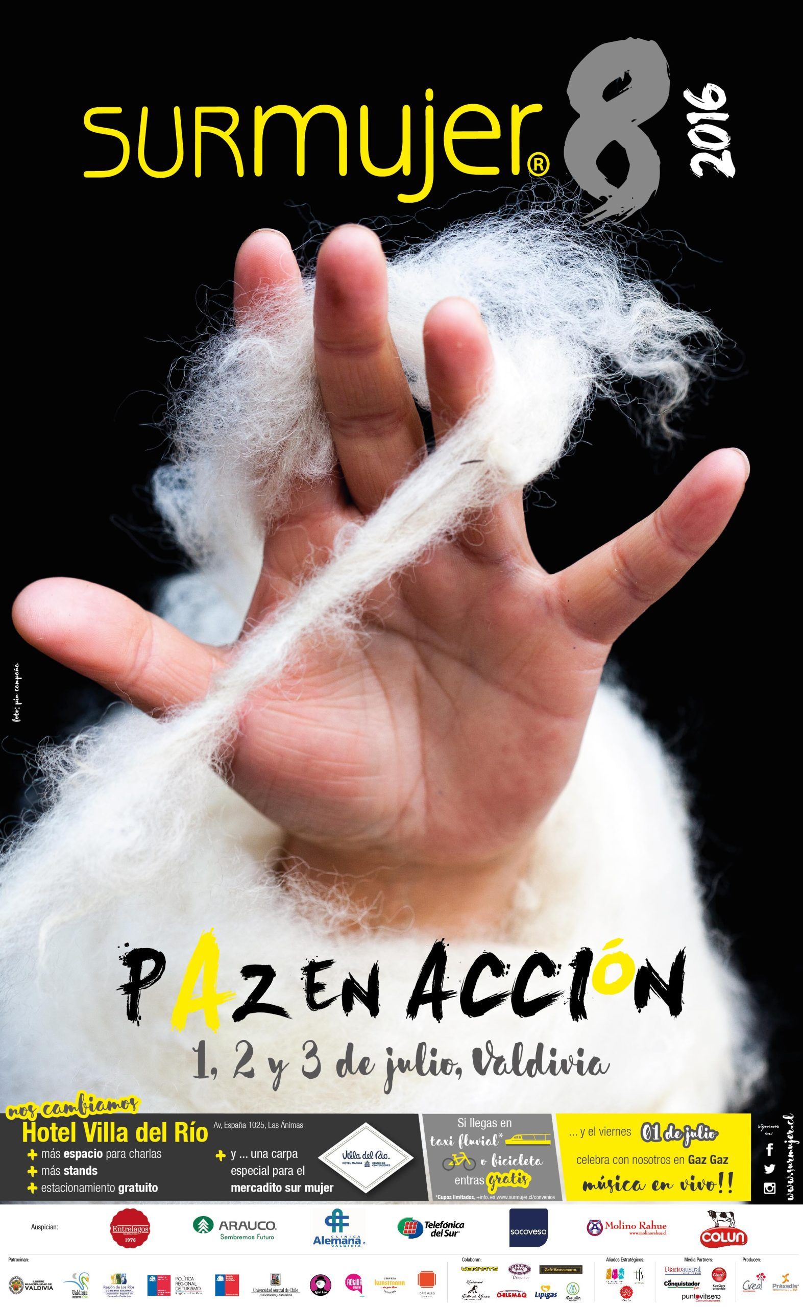 Afiche Sur Mujer 2016