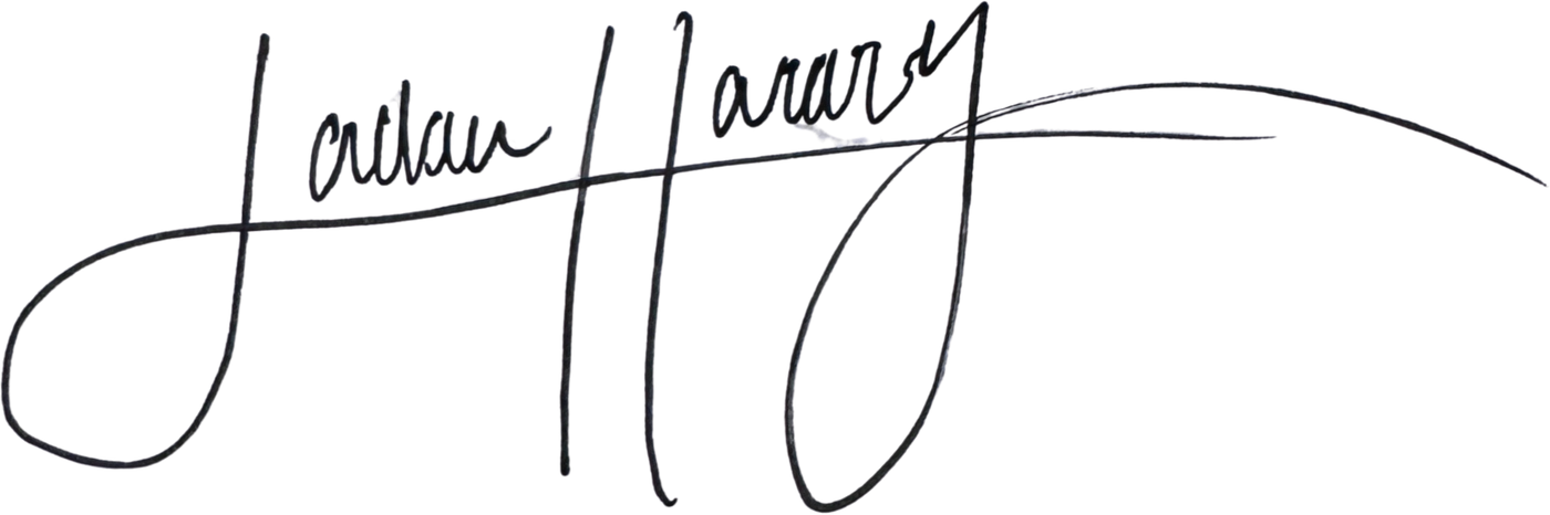 Jordan Harary’s signature.