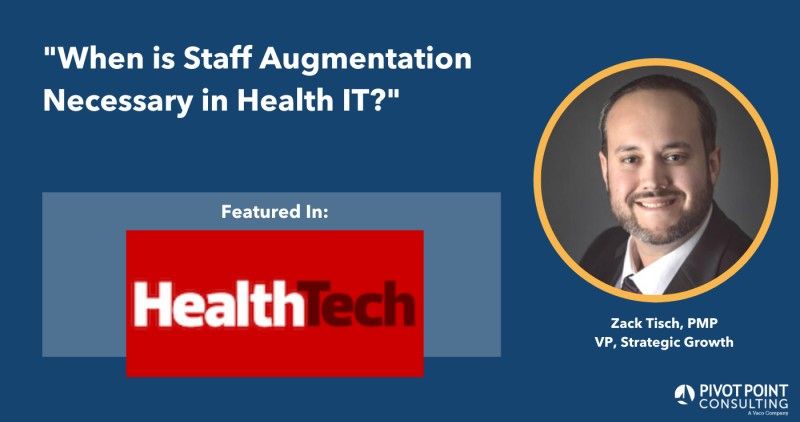 Zack Tisch Featured in HealthTech Article