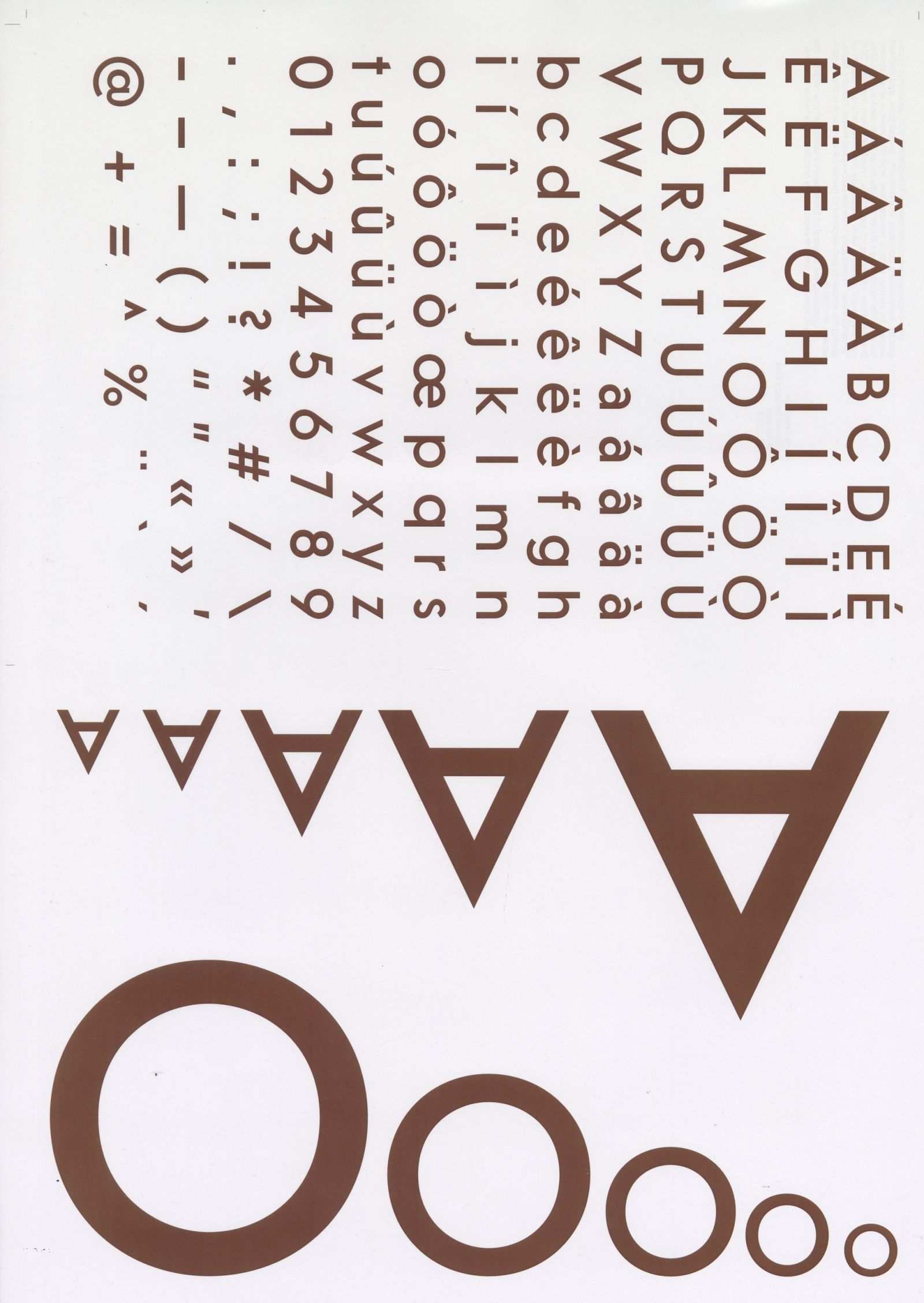 Font image