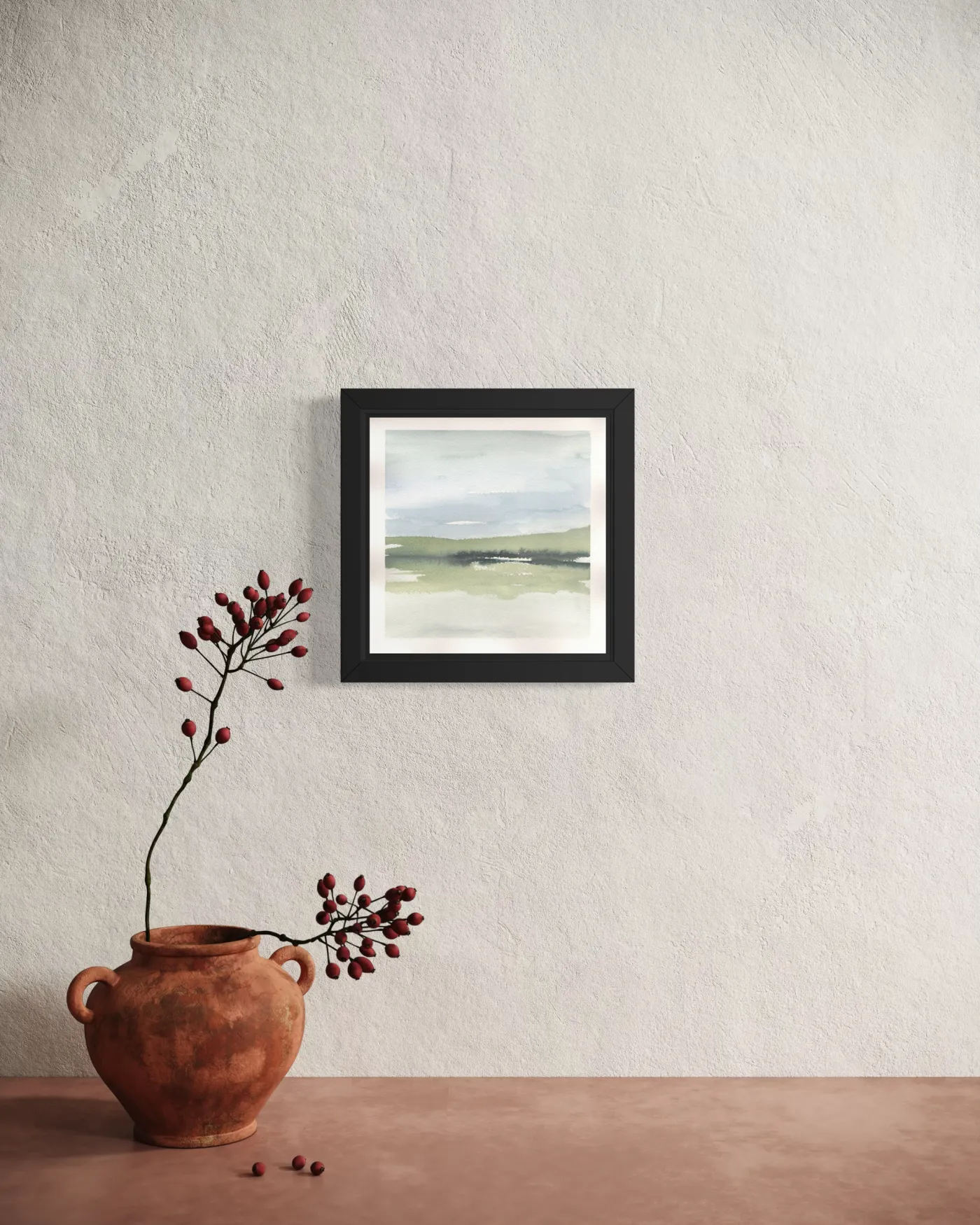 Paysage minimaliste #8 — Mise en situation