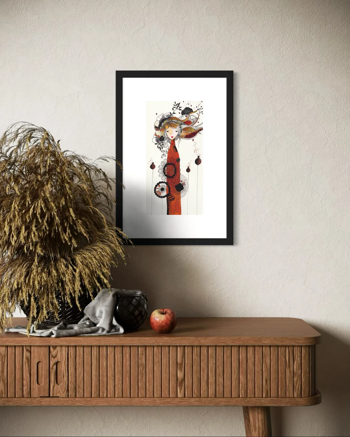 Femme de l'automne — détail 5