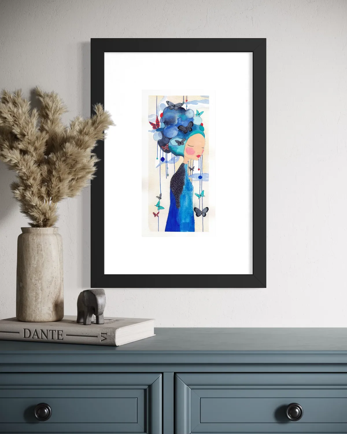 Femme papillon — détail 6