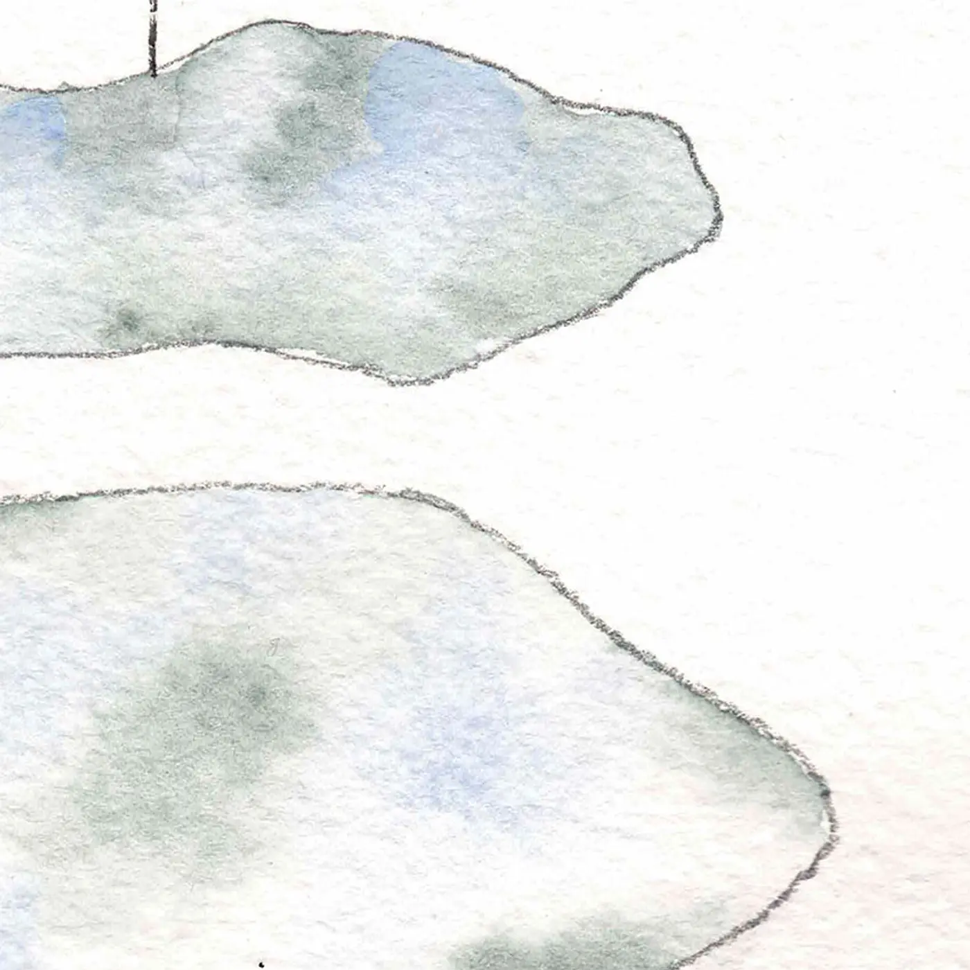 Femme dans les nuages #2 — Matière