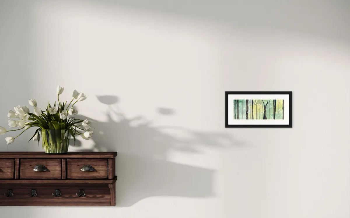 Forêt lumineuse verte — détail 5