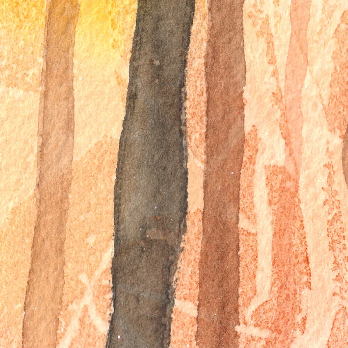 Forêt lumineuse jaune — détail 3